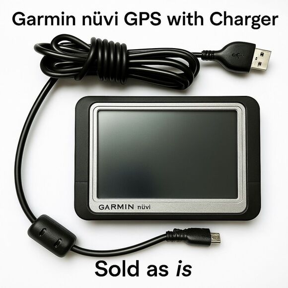 Garmin nüvi 270 GPS Navigator with Charger – As Is - Picture 1 of 17